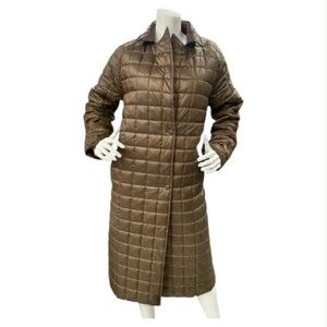 Noize Quilted Tan Puffer Coat Size L